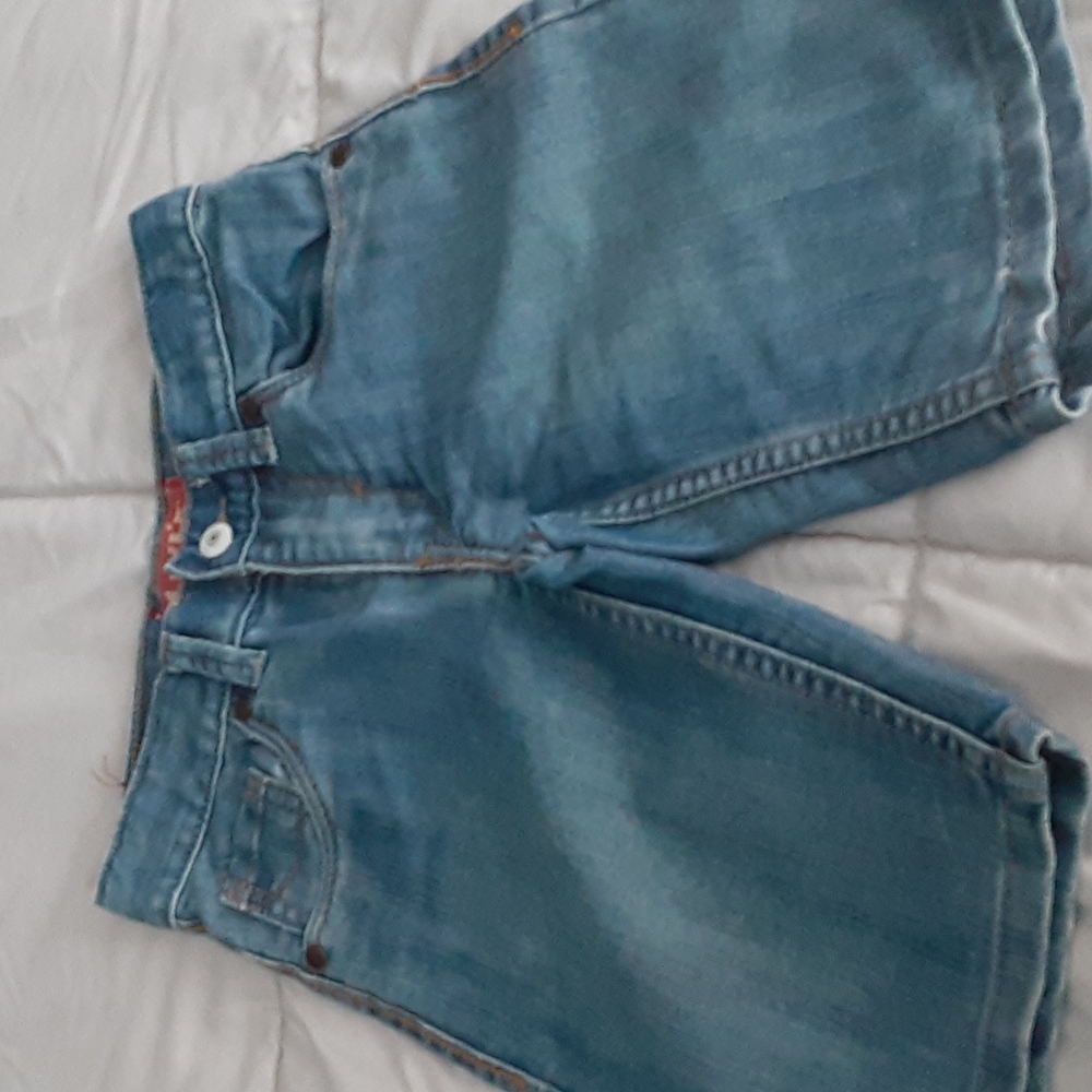 Boys Levi shorts.